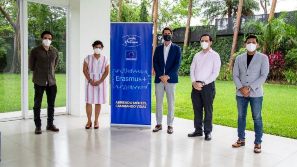 Cuatro nicaragüenses ganan beca Erasmus para estudiar maestría en Europa