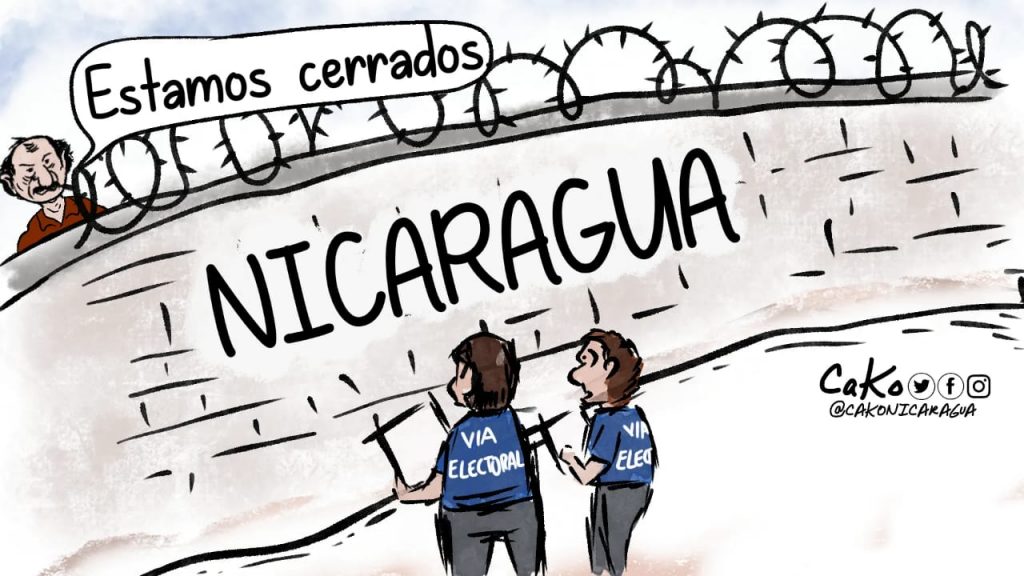 La Caricatura: Cerrado para la vía electoral