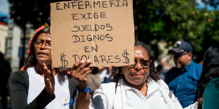 Venezuela registró 671 protestas callejeras en julio, según ONG. Foto: EFE.