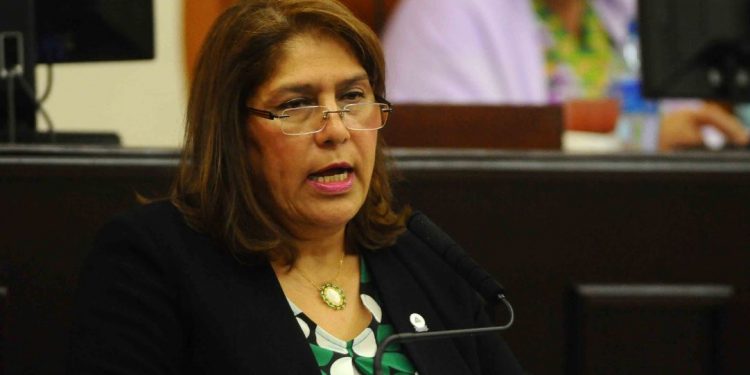 Ana Julia Guido, Fiscal General de la República y leal a la pareja dictatorial Ortega-Murillo. Foto: La Prensa.