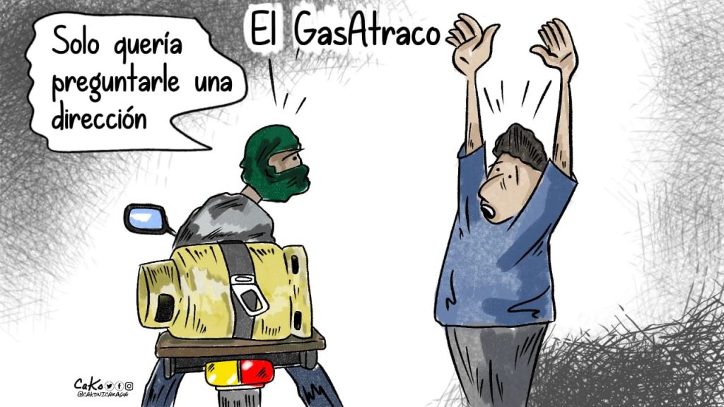 La Caricatura:  El GasAtraco