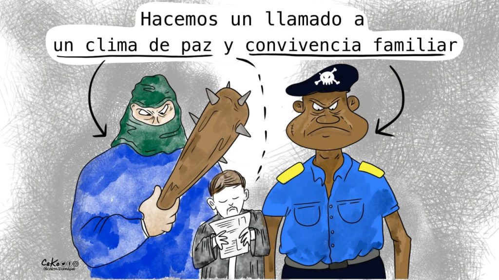 La Caricatura: El llamado con garrote