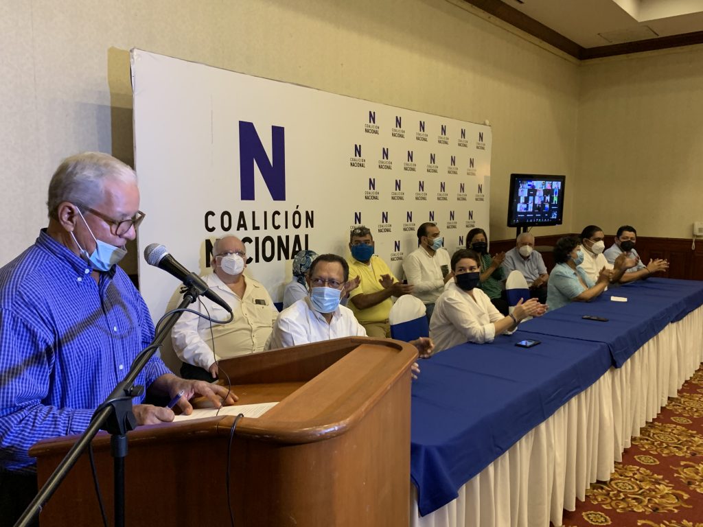 Coalición Nacional repudia aumento de presos políticos y «macabra farsa electoral» dirigida por Ortega