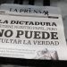 La Prensa sin insumos luego de la retención aduanera por parte del régimen. Foto: Artículo 66 / Noel Miranda