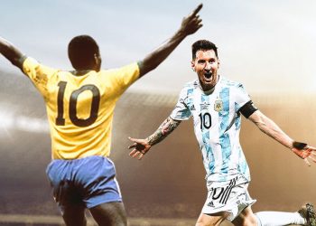 Pelé felicita a Messi por superar su récord de goles con selecciones