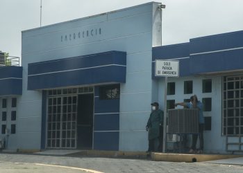 Minsa ordenó dejar vacío el hospital Alemán Nicaragüense, para atender solo a pacientes con COVID-19. Foto: Artículo 66 / Confidencial