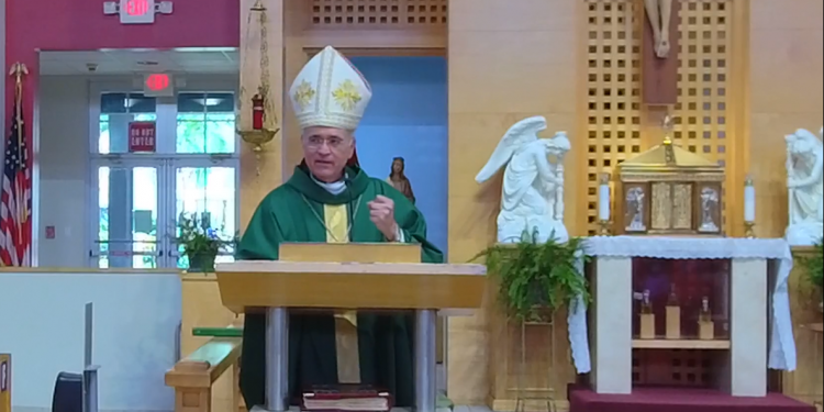 Monseñor Báez pide orar por Ucrania y los presos políticos «sometidos a juicios ilegales»