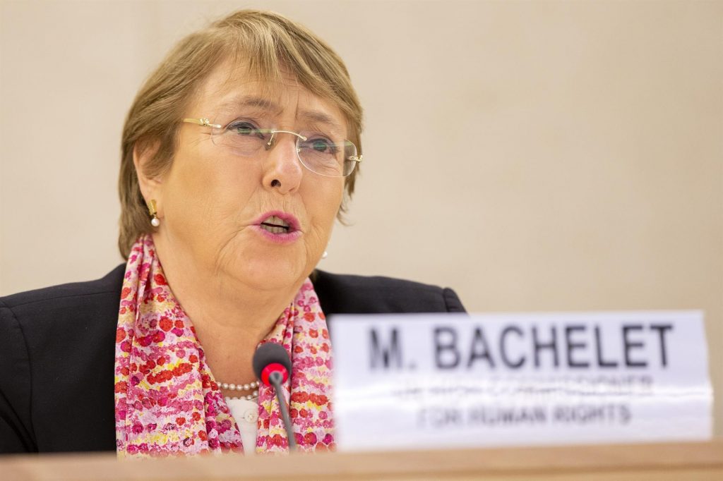Michelle Bachelet, Alta Comisionada de Derechos Humanos de la Naciones Unidas, en una fotografía de archivo. EFE/Salvatore di Nolfi