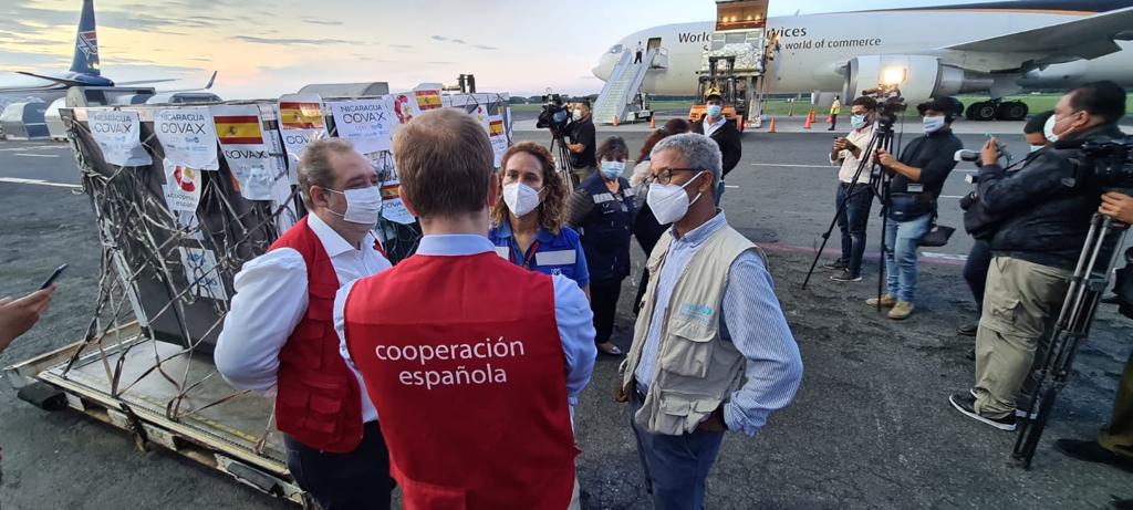 Nicaragua recibirá 625,920 vacunas de AstraZeneca contra el COVID-19, donadas por España. Foto: Unicef.