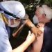 Honduras inicia a vacunar a nicaragüenses contra el COVID-19. Foto: Captura de pantalla