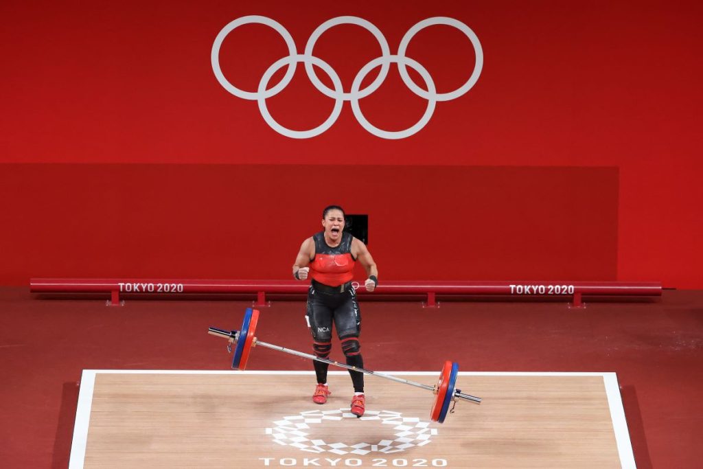 Primera indígena nicaragüense que llegó con fuerza a unas olimpiadas