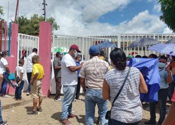 Dosis contra el COVID-19 no se está aplicando en hospitales de Managua. Foto: Artículo 66 / Noel Miranda