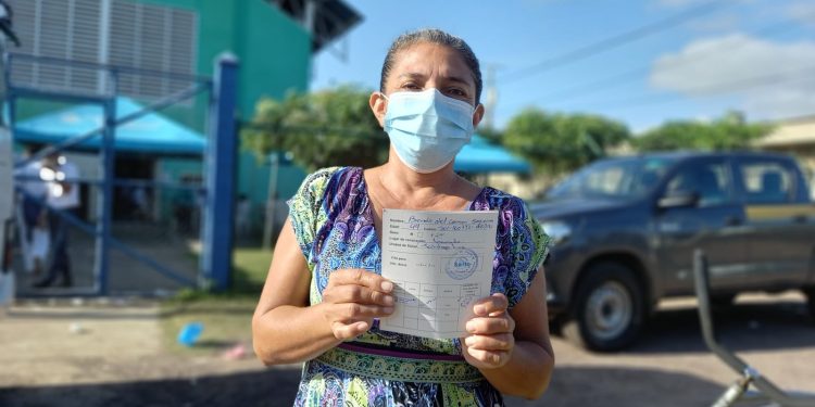 Jornada de inmunización Nicaragua. Foto: Artículo 66 / Noel Miranda