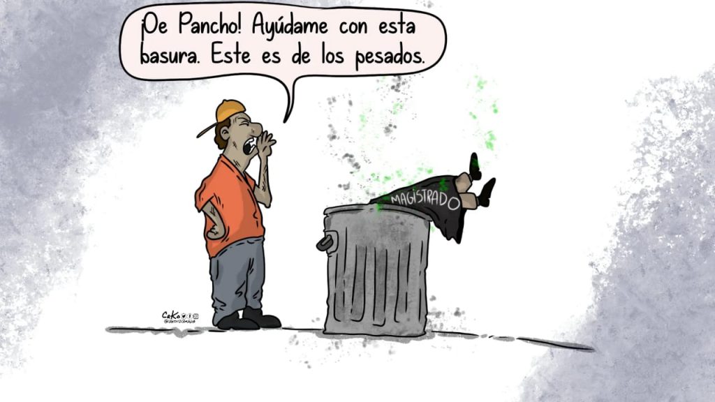 La Caricatura: ¿Basura reciclable?