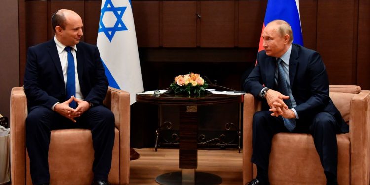 Putin se reúne durante cinco horas con primer ministro de Israel