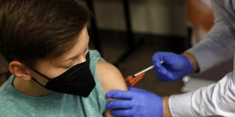 Vacunación niños Nicaragua. Foto: Internet