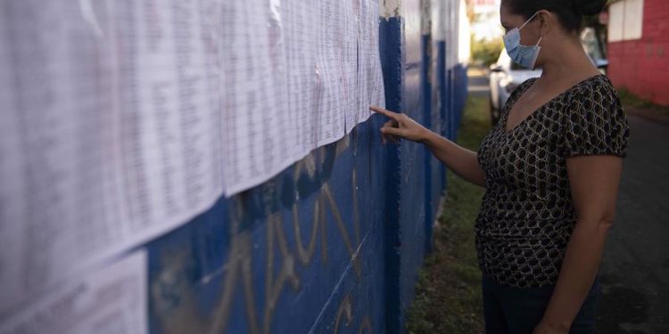 Baja asistencia a las urnas en Nicaragua con una sola opción: Daniel Ortega. Foto: EFE/Artículo 66.