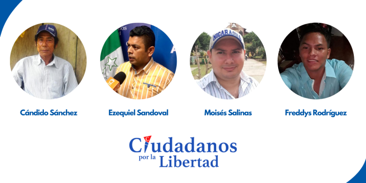 Dictadura de Ortega detiene a cuatro dirigentes de CxL en Río San Juan.