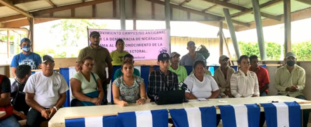 Campesinos piden a la OEA aplique la Carta Democrática al régimen Ortega-Murillo