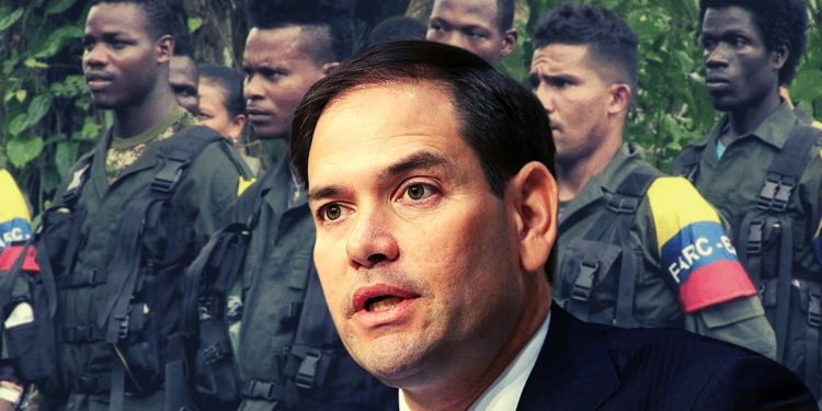 Sacar a las FARC de lista negra incentivará a "narcoterroristas", advierte Rubio