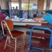 Sandinistas dormidos en las juntas receptoras de voto. Foto: Cortesía