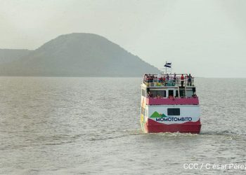 Lago Xolotlán. Foto: Cortesía de los medios oficialistas