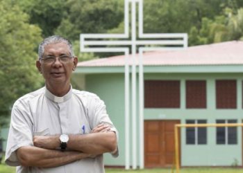 Padre Silvio Fonseca, Vicario de Educacion y Familia de la Arquidiocesis de Managua. Foto Cortesía de LA PRENSA