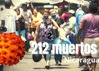212 muertes y 17.172 contagiados por covid desde 2020 en Nicaragua