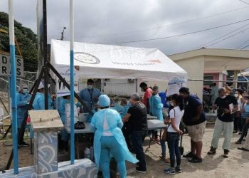 Vacunación contra el COVID-19 a nicas en Honduras, será hasta el cinco de noviembre. Foto: Artículo 66 / Redes sociales