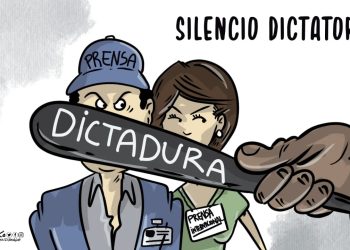 La Caricatura: Silencio dictatorial