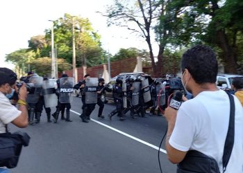 38 violaciones a la libertad de prensa en los últimos tres meses en Nicaragua. Foto: Artículo 66 / Noel Miranda