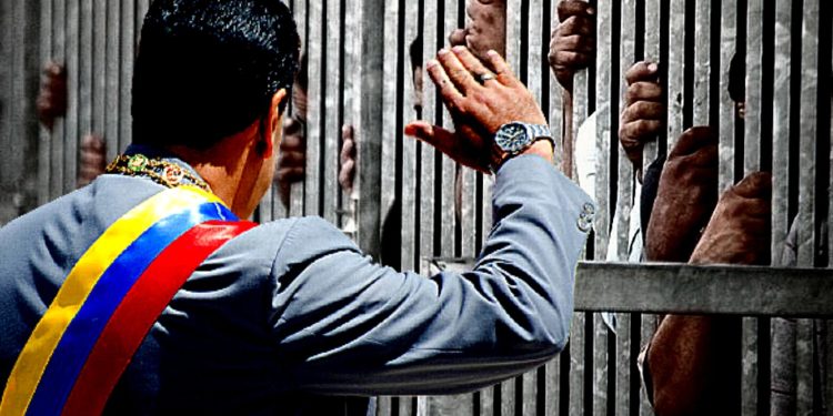 Dictadura venezolana tiene 244 presos políticos, 132 son militares.