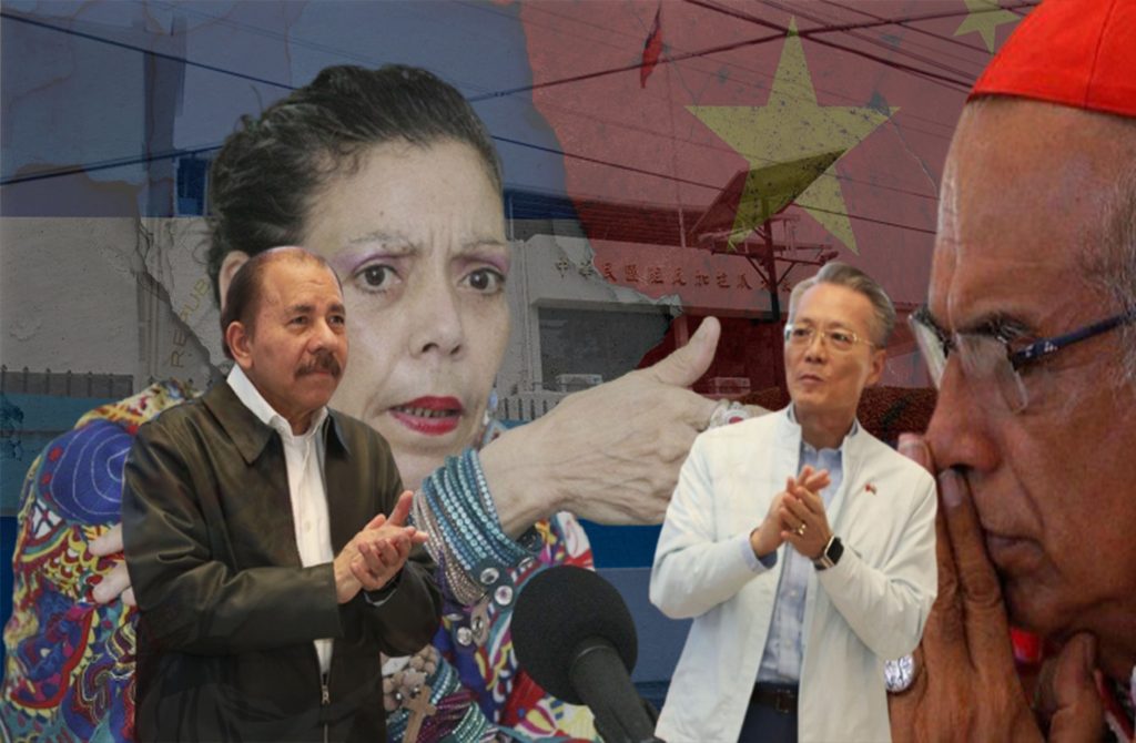 Régimen de Ortega se apropia de las instalaciones de la embajada de Taiwán y se las traspasa a China comunista