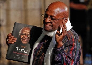 El arzobispo emérito sudafricano Desmond Tutu, premio Nobel de la Paz de 1984, en una fotografía de archivo. Imagen: Artículo 66 / EFE