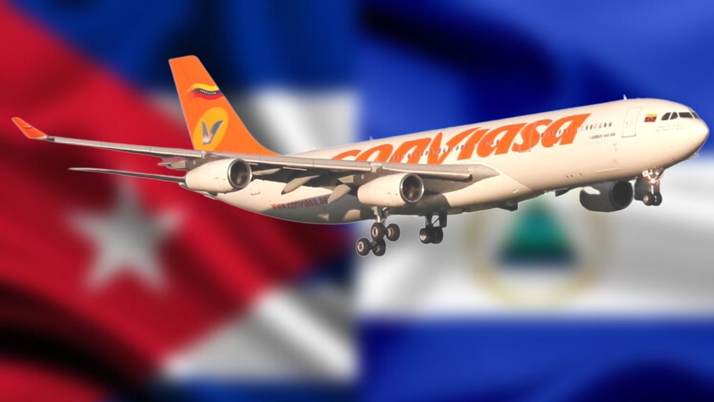 Conviasa reanuda el 15 de diciembre vuelos entre Cuba y Nicaragua