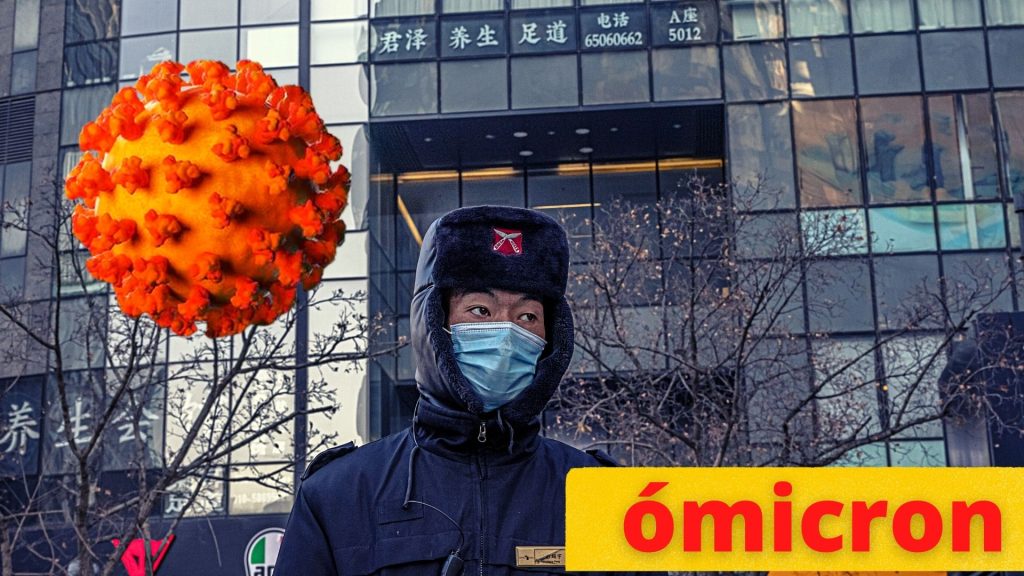 China detecta primer caso de la variante ómicron