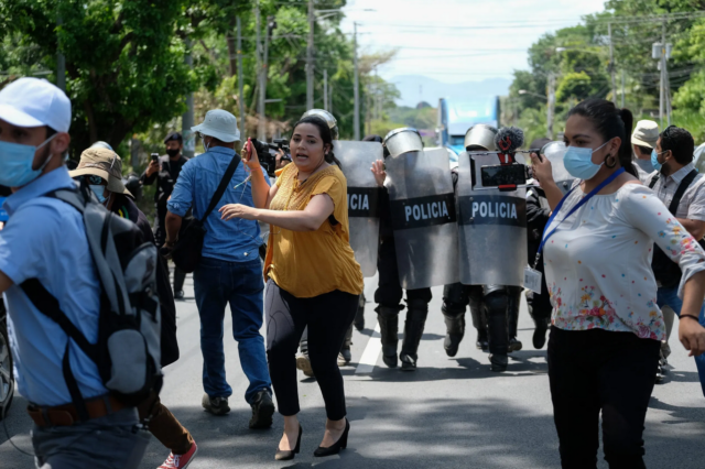 Abuso de poder, agresiones y procesos judiciales, las mayores violaciones a la libertad de prensa en Nicaragua