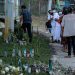 Lugar de accidente en México se convierte en un jardín en honor a migrantes. Foto: EFE/ Artículo 66.
