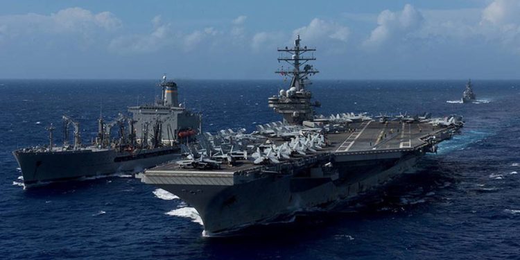 EEUU entrega enormes portaaviones de guerra a la OTAN para la defensa de aliados