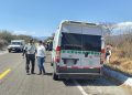 Encuentran a 28 nicaragüenses hacinados en ambulancia pirata en Oaxaca, México. Foto: Artículo 66 / EFE