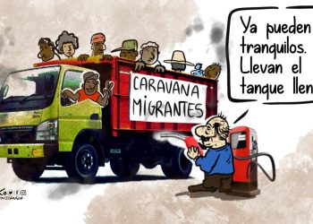 La Caricatura: Libre visado y tanque lleno