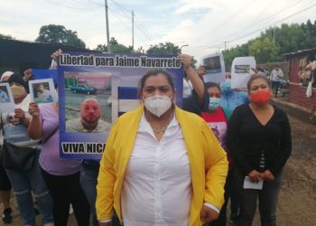 Yonarqui Martínez: «Ni impunidad ni sometimiento» para lograr la libertad de los presos políticos. Foto: Artículo 66 / Noel Miranda