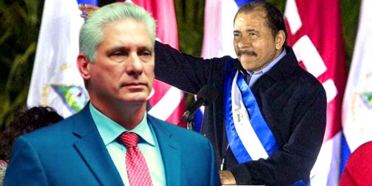 Llegó a Nicaragua Miguel Díaz-Canel para participar en investidura del dictador