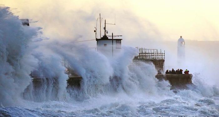 Alerta roja en Reino Unido por llegada de tormenta Eunice
