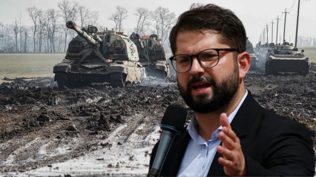 Gabriel Boric lamenta que Rusia haya optado por la guerra con Ucrania