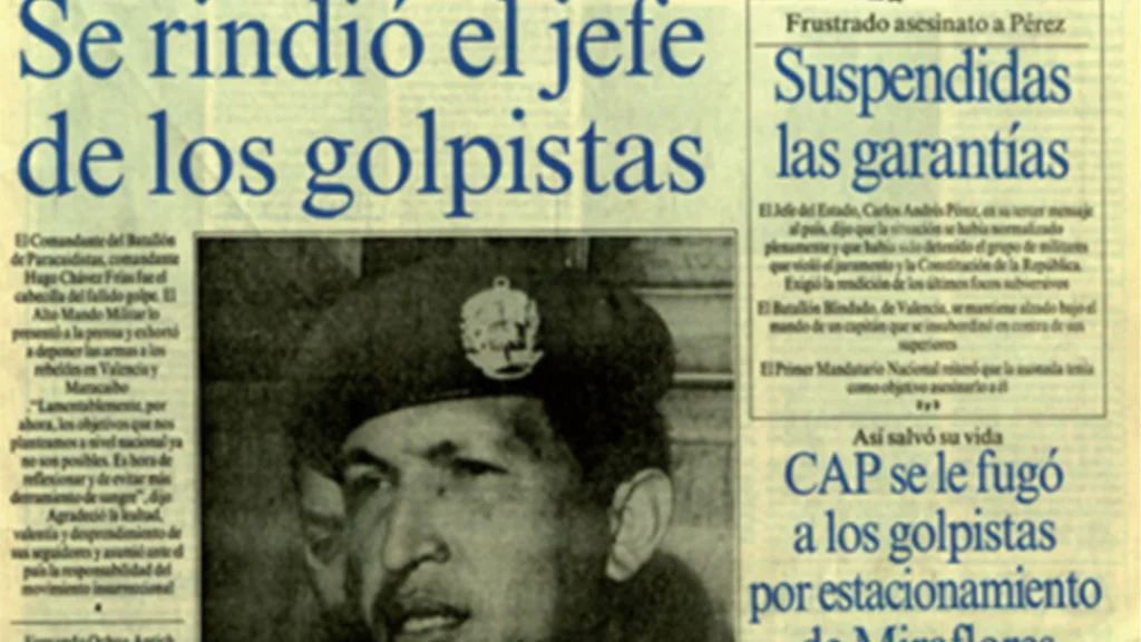 Cuba «felicita» a Venezuela tras 30 años del golpe de Estado que falló Hugo Chávez