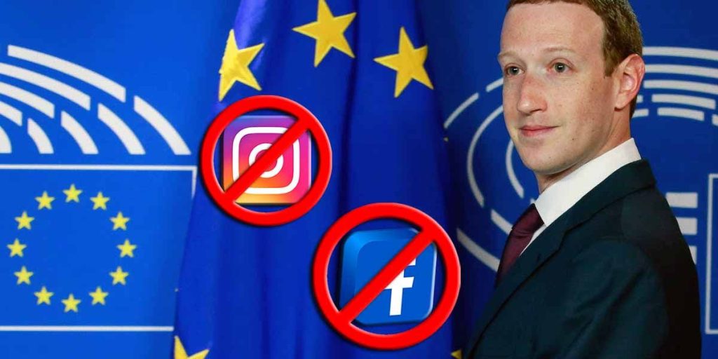 Facebook e Instagram podrían dejar de funcionar en Europa