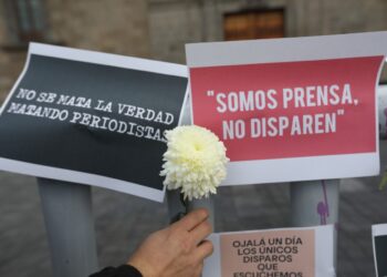 Periodistas iberoamericanos, alarmados por los crímenes de reporteros mexicanos. Foto: EFE/ Artículo 66.