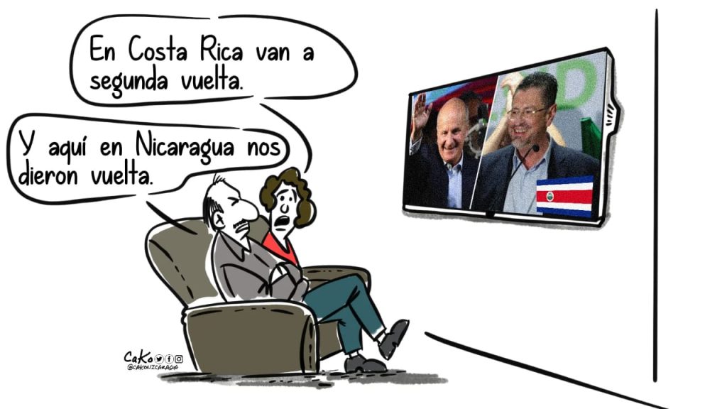La Caricatura: Democracia vecina