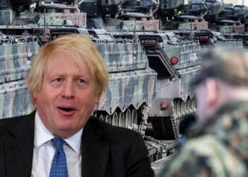Boris Johnson anuncia el envío de más armamento defensivo a Ucrania. Imagen: Artículo 66